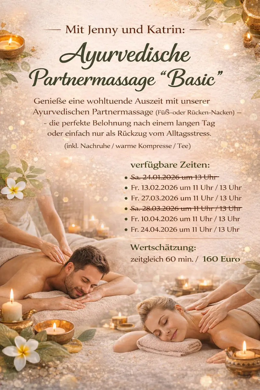Partnermassage Basic